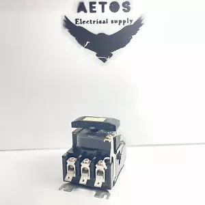 GENERAL ELECTRIC CR360L513**AAAZ Lighting Contactor 100 Amp3 Pole 120v Coil - Picture 1 of 7