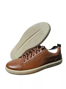 Cole Haan Mens Grand Crosscourt II Sneakers Brown White Size 10.5 Leather C36924 - Picture 1 of 11
