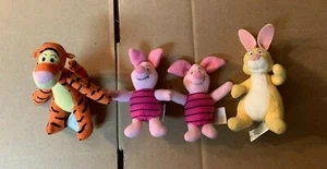 Winnie the Pooh 2002 McDonalds Happy Meal Toys Piglet #2, Tigger #3, Rabbit #6 - Picture 1 of 5