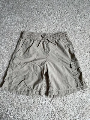 Pantalones cortos Columbia caqui de nailon para niños 7/8 Foto 1 de 4