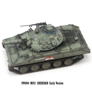 Modèle S 1/72 U.S. M551 Sheridan Tank modèle ancien PP0004 modèle peint fini - Photo 1/7