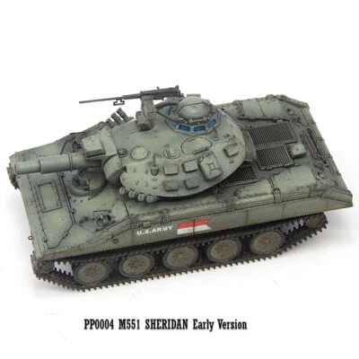 S-Model 1/72 U.S. M551 Sheridan Tank Early Model PP0004 Painted Finished Model - Image 1 of 4