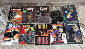 VGC 10 BATMAN One Shot Prestige Comics Cult Spawn Spawn Penguin Riddler Superman - Picture 1 of 12