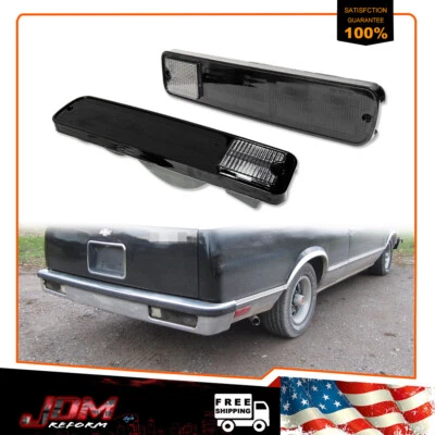 Smoke Rear Tail Light Set For Chevrolet El Camino Malibu GMC Caballero 1979-1987 - Image 1 of 4
