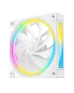DeepCool FL12R White 120mm Unique Addressable RGB Reverse Fan - Picture 1 of 6