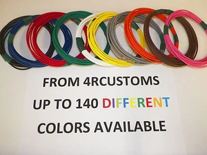 10 CABLES TXL CALIBRE 20 AUTOMOTRICES DIEZ COLORES 250' 25' CADA UNO + MUCHOS OTROS + GXL - Imagen 1 de 3