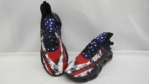 MAGA American Flag Running Shoes Size 10 (42) TF - Picture 1 of 10