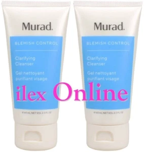 2 x MURAD UNREINHEITENKONTROLLE KLÄRENDES REINIGER GESICHTSWASCHGEL 60ml (120ml INSGESAMT) - Bild 1 von 4