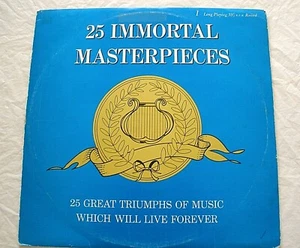 25 Immortal Masterpieces - Klassik - LP - Bild 1 von 1