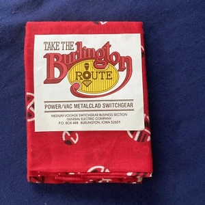 GE Burlington Route Iowa Red Handkerchief Power/Vac Metalclad Switchgear  - Picture 1 of 2