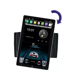 10.1'' Android 11 Touch Screen Double 2DIN Rotatable Car Stereo Radio GPS Wifi - Picture 1 of 12