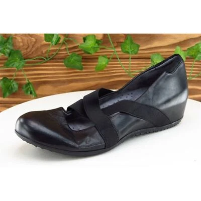 Женские кожаные туфли SoftWalk размер 7,5 N черные Mary Jane - Изображение 1 из 4