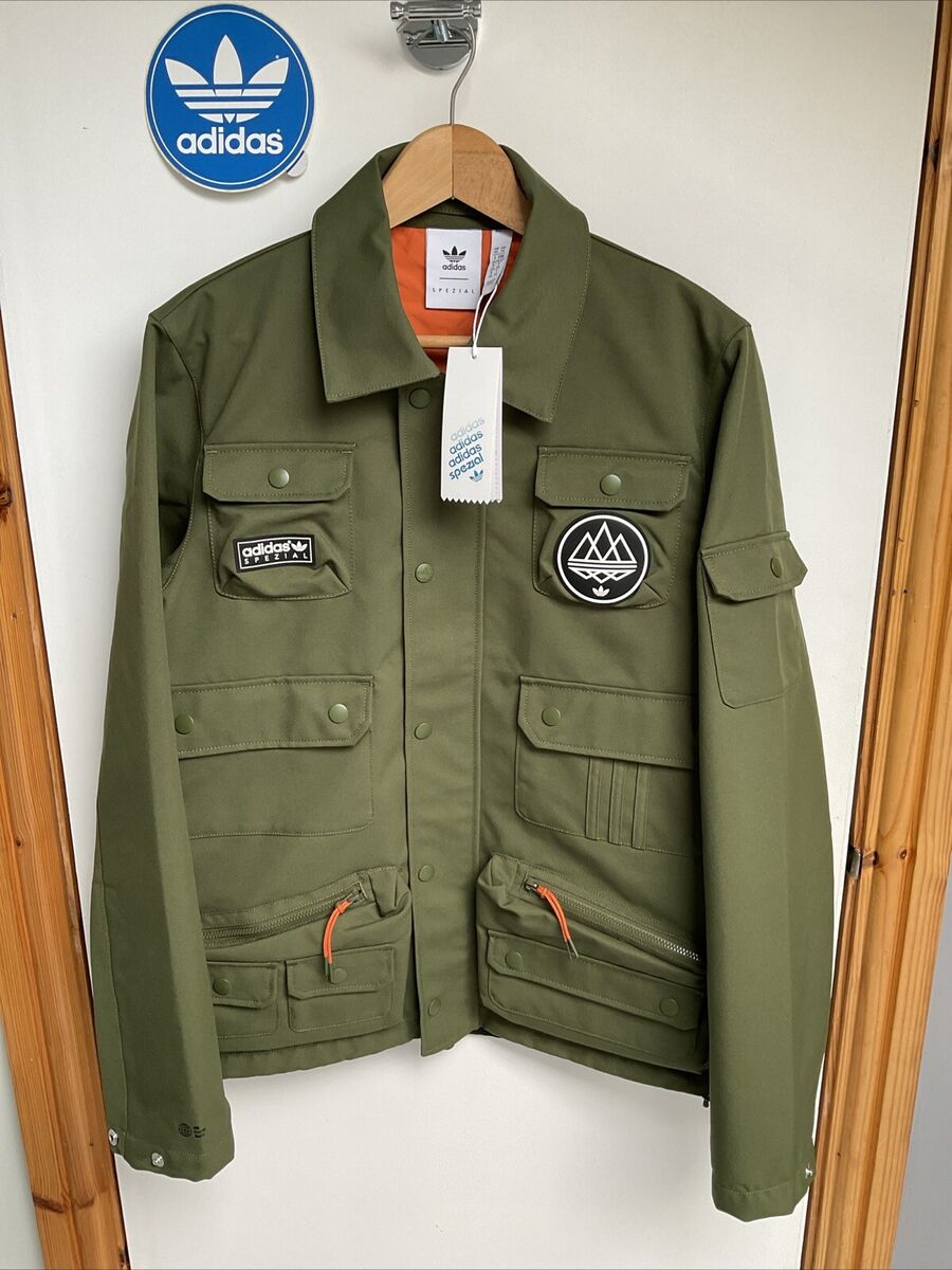 adidas Polyester Outer Shell Coats, Jackets & Vests Military adidas Polyester Outer Shell Coats, Jackets & Vests Military
