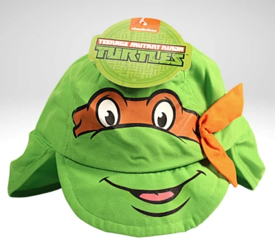 Nickelodeon Infant 12-24 meses TORTUGAS NINJA MUTANTES ADOLESCENTES Sombrero para el Sol, Nuevo con etiquetas Foto 1 de 4
