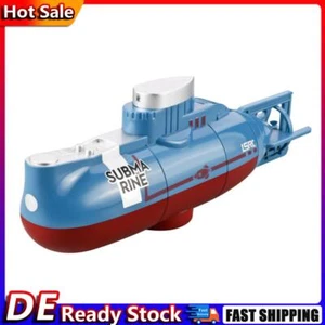 Mini RC U-Boot 6CH Funksteuerung U-Boot für Aquarium Kinderspielzeug (blau) De - Bild 1 von 12