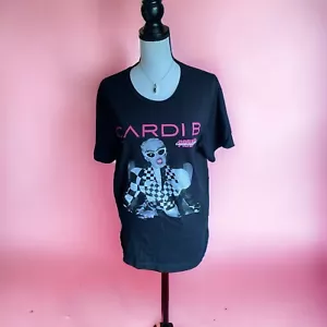 Camiseta Cardi B Invasión de la Privacidad Gira de Conciertos Unisex L Negra Camiseta Rap - Imagen 1 de 6