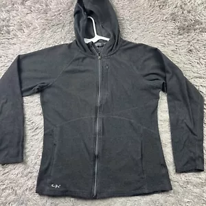 Outdoor Research Medium Full Zip Up Soleil Hoody Sweatshirt Gray Active - Picture 1 of 9