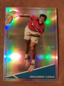 2021 GUILLERMO CANAS TOPPS CHROME REFRACTOR TENNIS CARD #92 ARGENTINA 