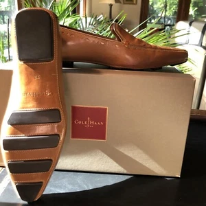 Rare All Leather Cole Haan Red Box Olinda's Size 7B - Picture 1 of 10