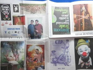 FOLD OUT PROMO FROM  STRAIGHT TO HELL  MAGAZINE - Imagen 1 de 3