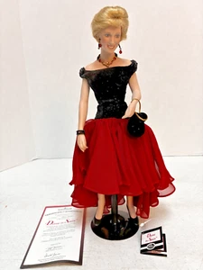 Ashton Drake Gallery PRINCESS DIANA in Spain Porcelain Doll 14" 1347/5000 Ltd Ed - Picture 1 of 14