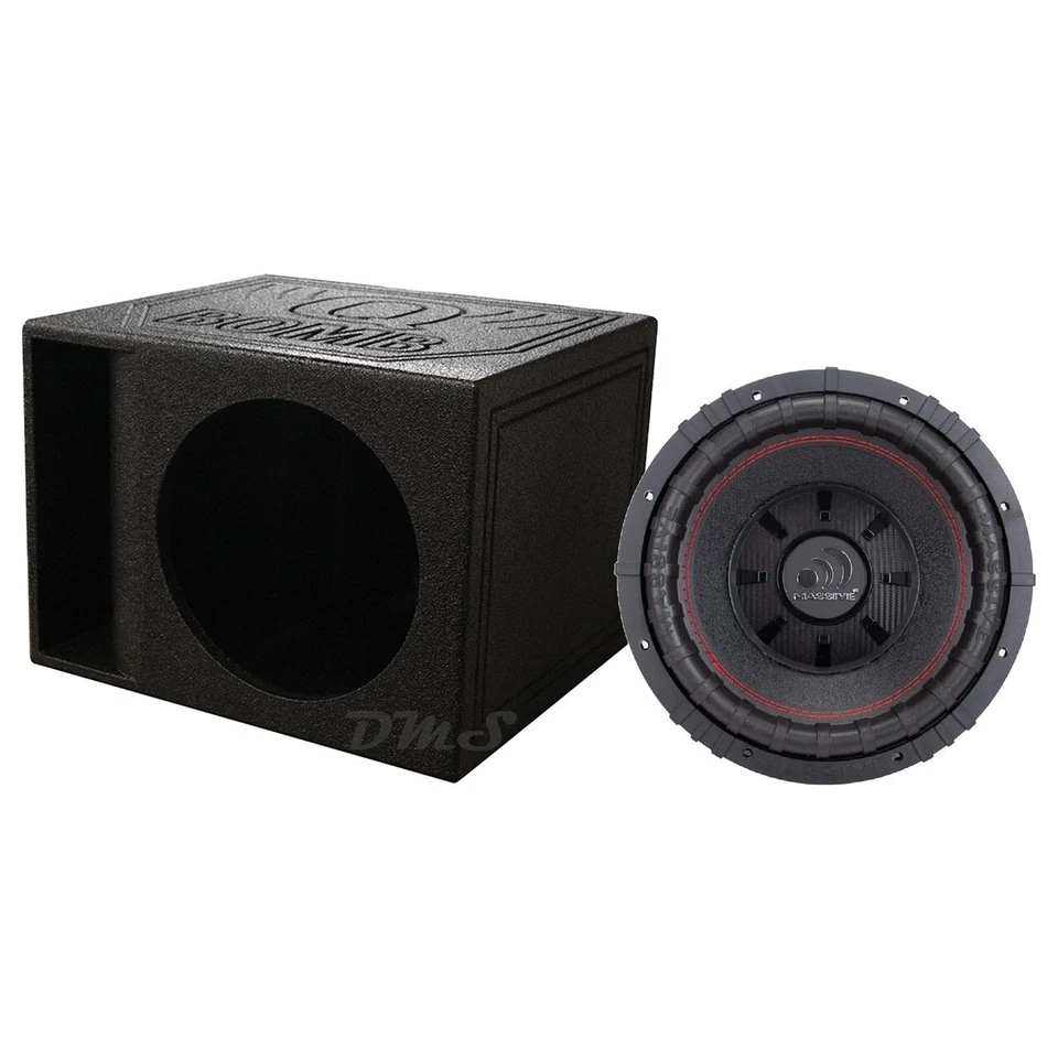 Massive Audio GTR122 | 12" 1000 Watts RMS / 1500w MAX Dual 2 Ohm Subwoofer with