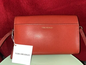 Vera Bradley ultimate crossbody Leather Burnt Orange 15326-231 NWT - Bild 1 von 9
