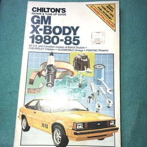 Chiltons Repair -Tune-Up Guide Gm X-Body 1980-85 - Picture 1 of 6