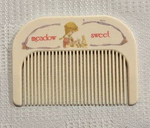 Vintage 1980 Sanrio Meadow Sweet Hair Comb From Compact Set - Picture 1 of 3