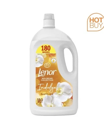 Lenor Gold Orchid Super Concentrate Fabric Conditioner 3.6 Litre (180 Wash) - Image 1 of 4