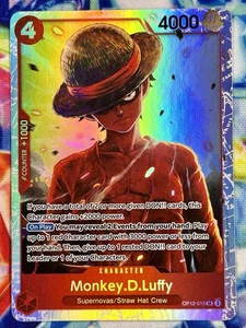 One Piece Legacy of the Master OP12-015 Monkey.D.Luffy SR - Picture 1 of 2