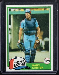 1981 Topps #660 Gary Carter Near Mint , Free Shipping - Picture 1 of 2