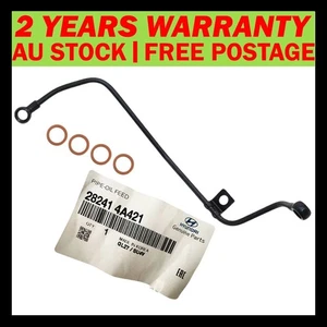 Tubo de alimentación de aceite turbo cargador original + juntas para Hyundai iLoad/iMax D4CB 2,5 L - Imagen 1 de 8