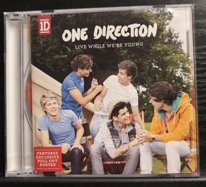 ONE DIRECTION Live While We're Young CD Single with POSTER 2012 1D "I Want" - Picture 1 of 8