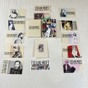 Taylor Swift The Eras Tour VIP Package Merch Box Pin Postcards Ticket Sticker - Picture 1 of 19