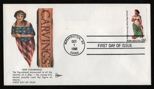 #2241 22c Ship Figurehead, Gill Craft H/C FDC **ANY 5=FREE SHIPPING** - Picture 1 of 1