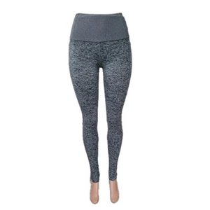 Athleta Exhale Heel Tight Women's XS Gray Soft Compression Pockets High Rise Gym - Picture 1 of 15