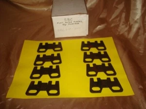 Chevy SBC 350 Flat Guide Plates (5/16" Pushrod - 7/16" Stud Hole - 2 Piece Adj) - Picture 1 of 6