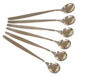 Cucchiaio gelato cucchiaio yogurt cucchiaio long drink 6 pregiato latte macchiaio lime - Foto 1 di 1