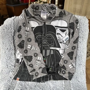 Star Wars Lego Darth Vader PJ shirt Size 6/7 - Picture 1 of 5
