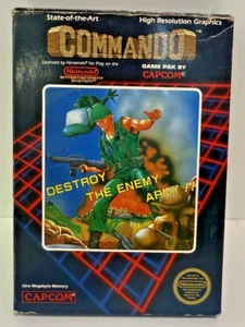 Commando Nintendo NES mit Box - Bild 1 von 10