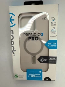 Speck Presidio2 Pro MagSafe ClickLock Case iPhone 15 Pro Max 6.7" Bleached Bone - Picture 1 of 5