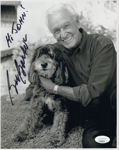BOB BARKER HAND SIGNED 8x10 PHOTO        PRICE IS RIGHT HOST     TO JOHN     JSA Cover