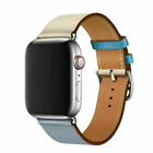 Leather Strap For Apple Watch 38/40/42/44Mm Iwatch Series 8 7 6 5 4 3 2 Se Band