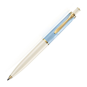 Pelikan K200 Ballpoint Pen in Pastel Blue - NEW in Box - Made in Germany