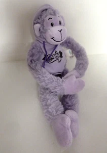 914. DOUDOU Papéa Parc FÜZZIMALS body SINGLE capuche mauve cordon violet TBE - Picture 1 of 6