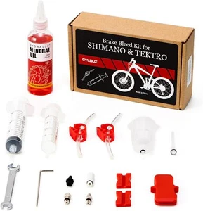 Bike Brake Bleed Kit for Shimano,TEKTRO,TRP Hydraulic Disc Brakes,Mountain Bicyc - Picture 1 of 7