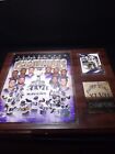 Authentic Ray Lewis Super Bowl 8 x 10 Poster XLVII Champions & 2009 Card Plaque