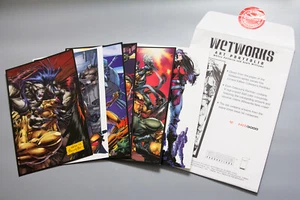 Limited Ed. WETWORKS ART PORTFOLIO | Whilce Portacio | #402 of 3000 | 1994 Image - Picture 1 of 6