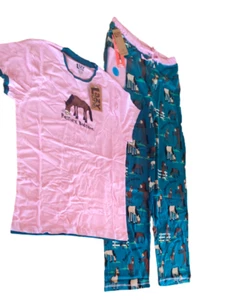 Lazyone Women Pyjama Set PJ Top Bottoms Nightwear Sleepwear Cotton D62 D63 - Picture 1 of 4